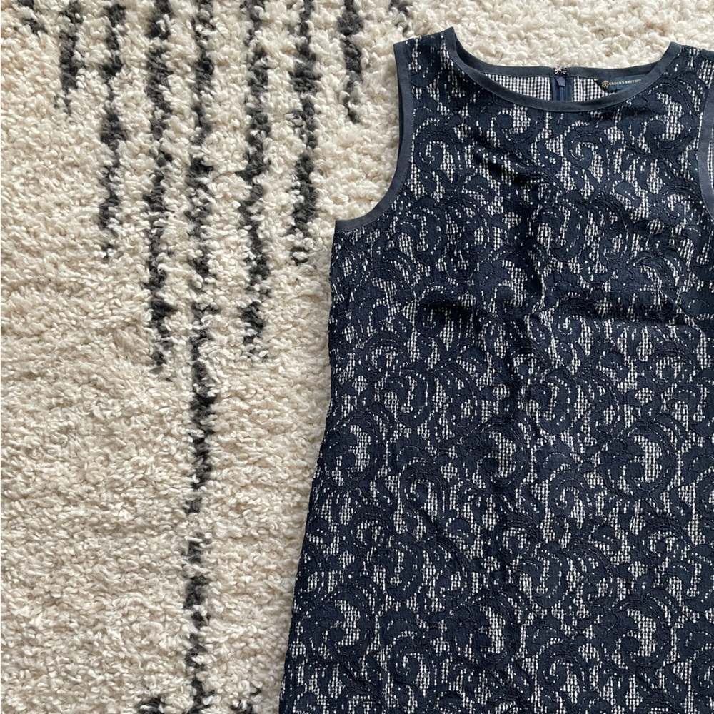 Brooks Brothers Navy Shift Dress (size 8) - Picture 2 of 4